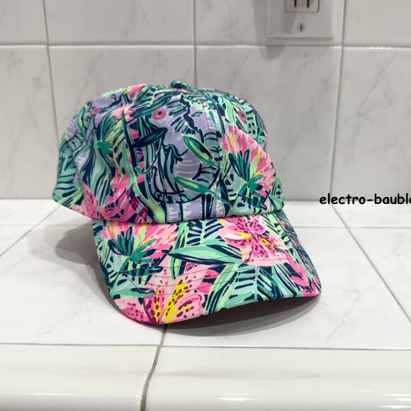 Lilly Pulitzer Slathouse Soiree Run Around Hat - MINT - Picture 2 of 11